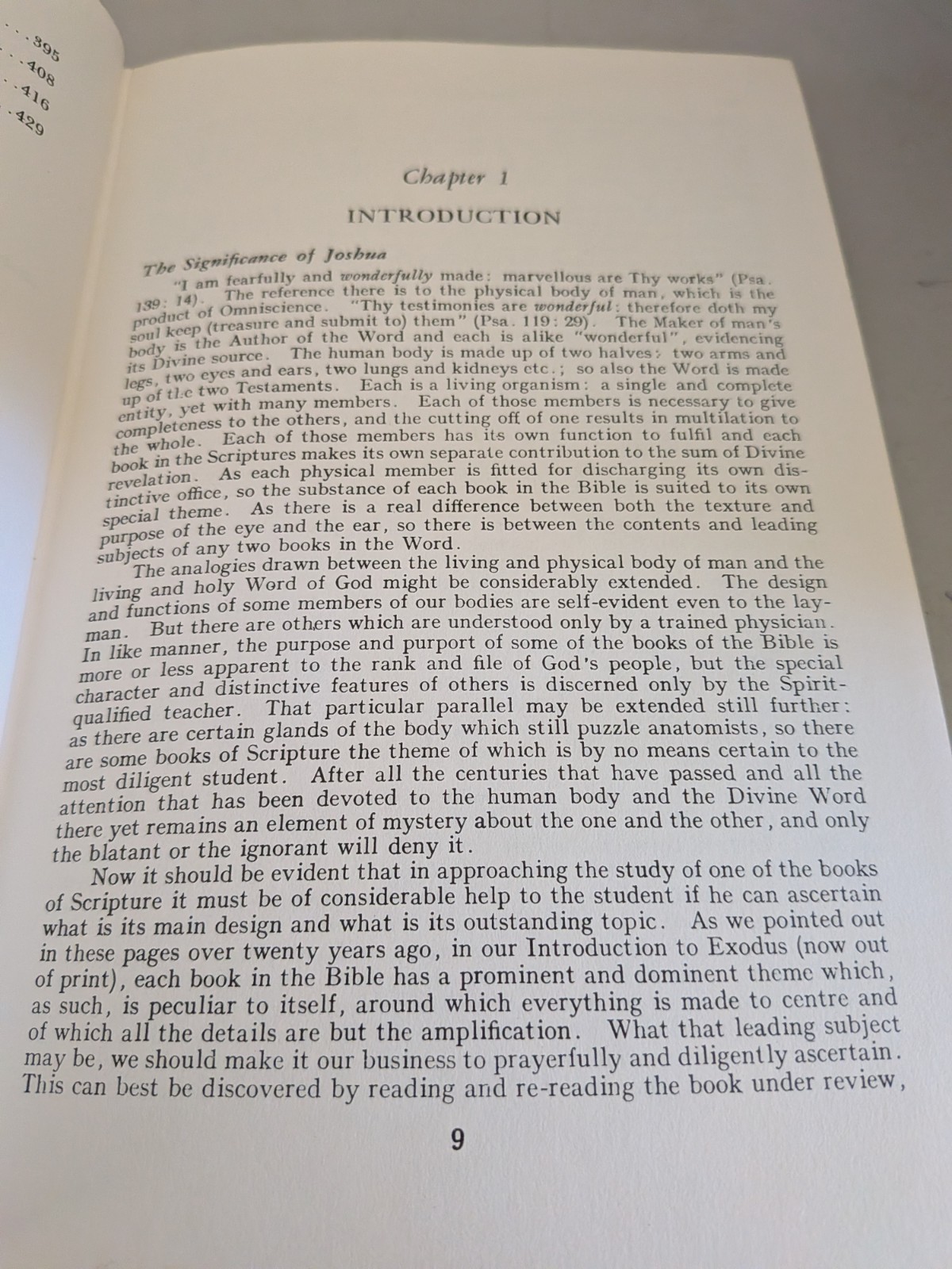 Gleanings in Joshua by Arthur W. Pink (Hardcover) 1979, Moody Press