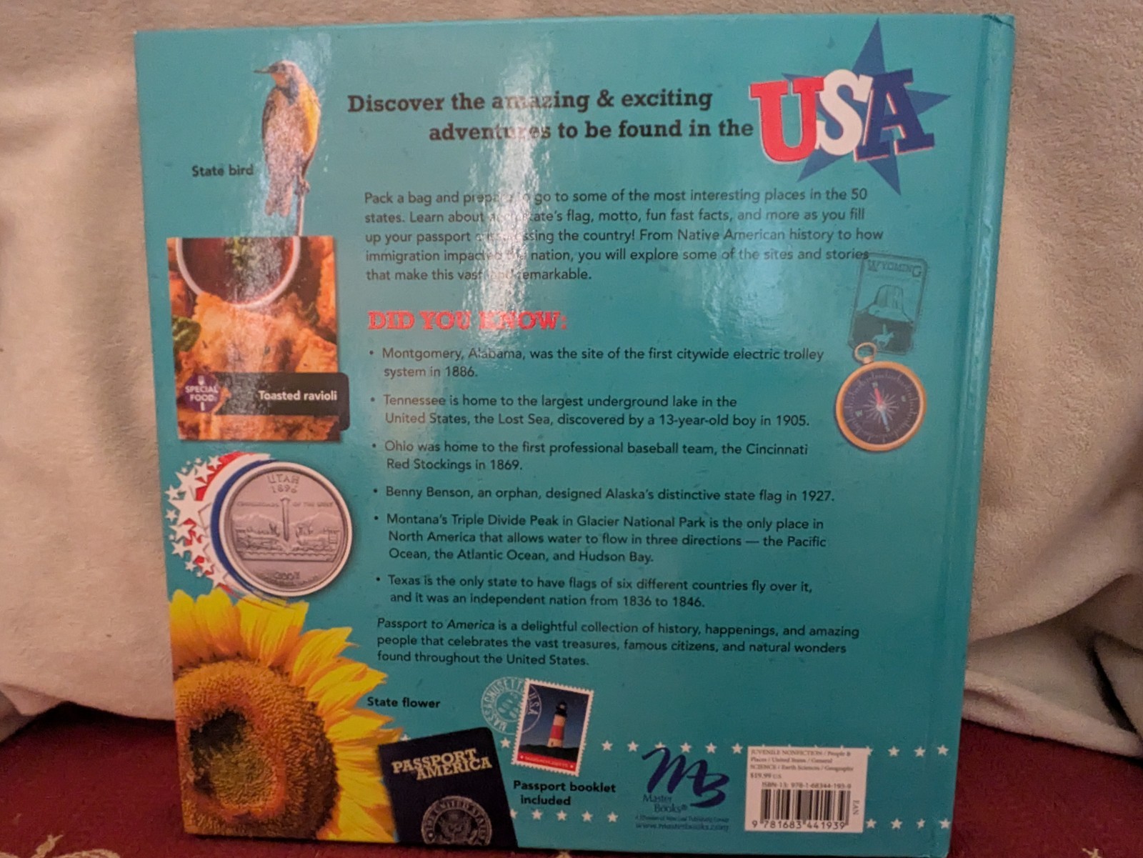 Masterbooks Children’s Atlas of the U.S.A. & Passport to America by Craig Froman