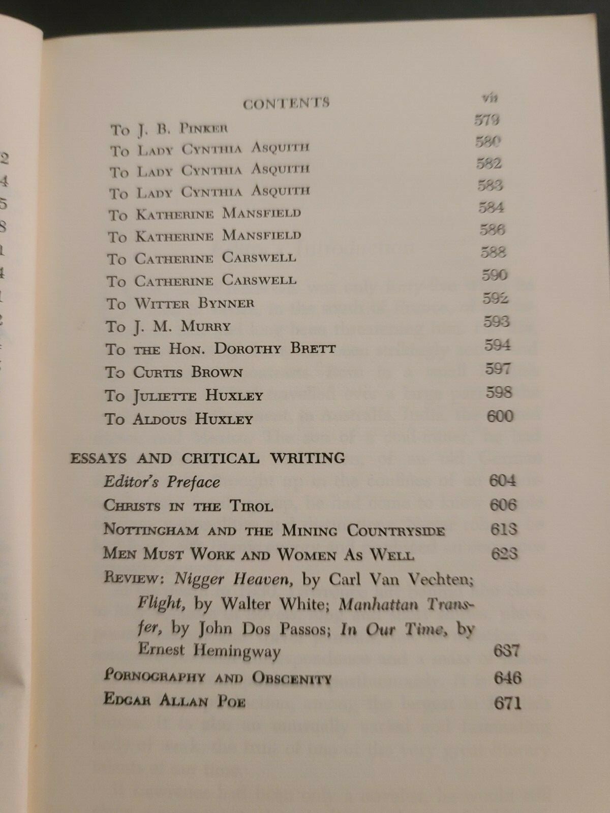 The Portable D.H. Lawrence – vintage reading copy – 1969 – 704 pages