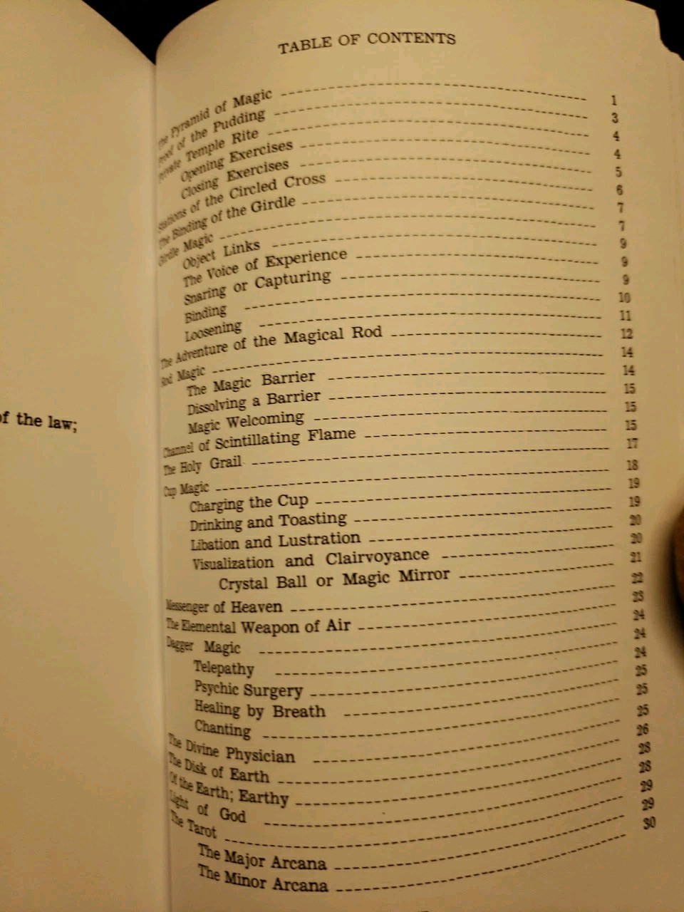 A.M.O.S. Ritual Book Of Magic By Clifford Bias 125 Pages New Reprint