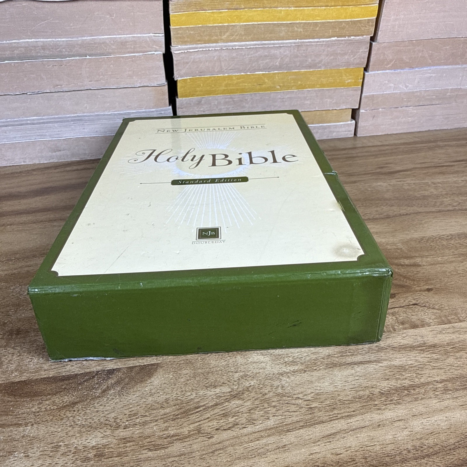 New Jerusalem Bible: Leather Edition Slipcase – Henry Wansbrough Catholic 1999