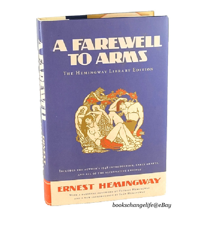 A FAREWELL TO ARMS by Ernest Hemingway Hardcover Classic Library Edition NEW