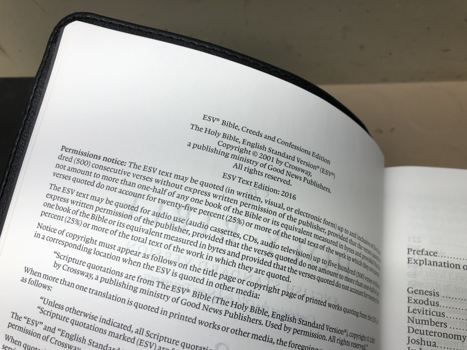 ESV Bible with Creeds and Confessions (Read Description)