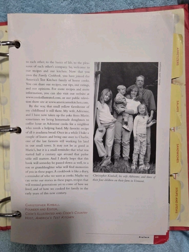 The America’s Test Kitchen Family Cookbook