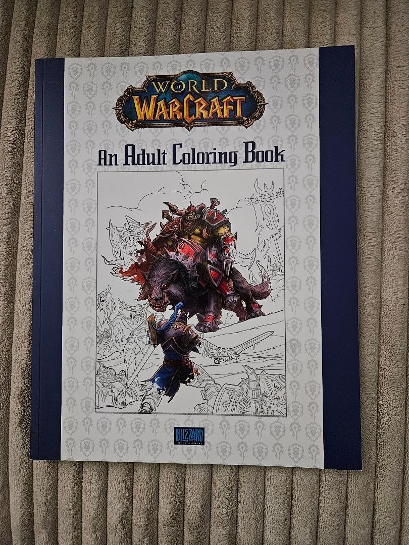 World of Warcraft : An Adult Coloring Book by Blizzard Entertainment (New)