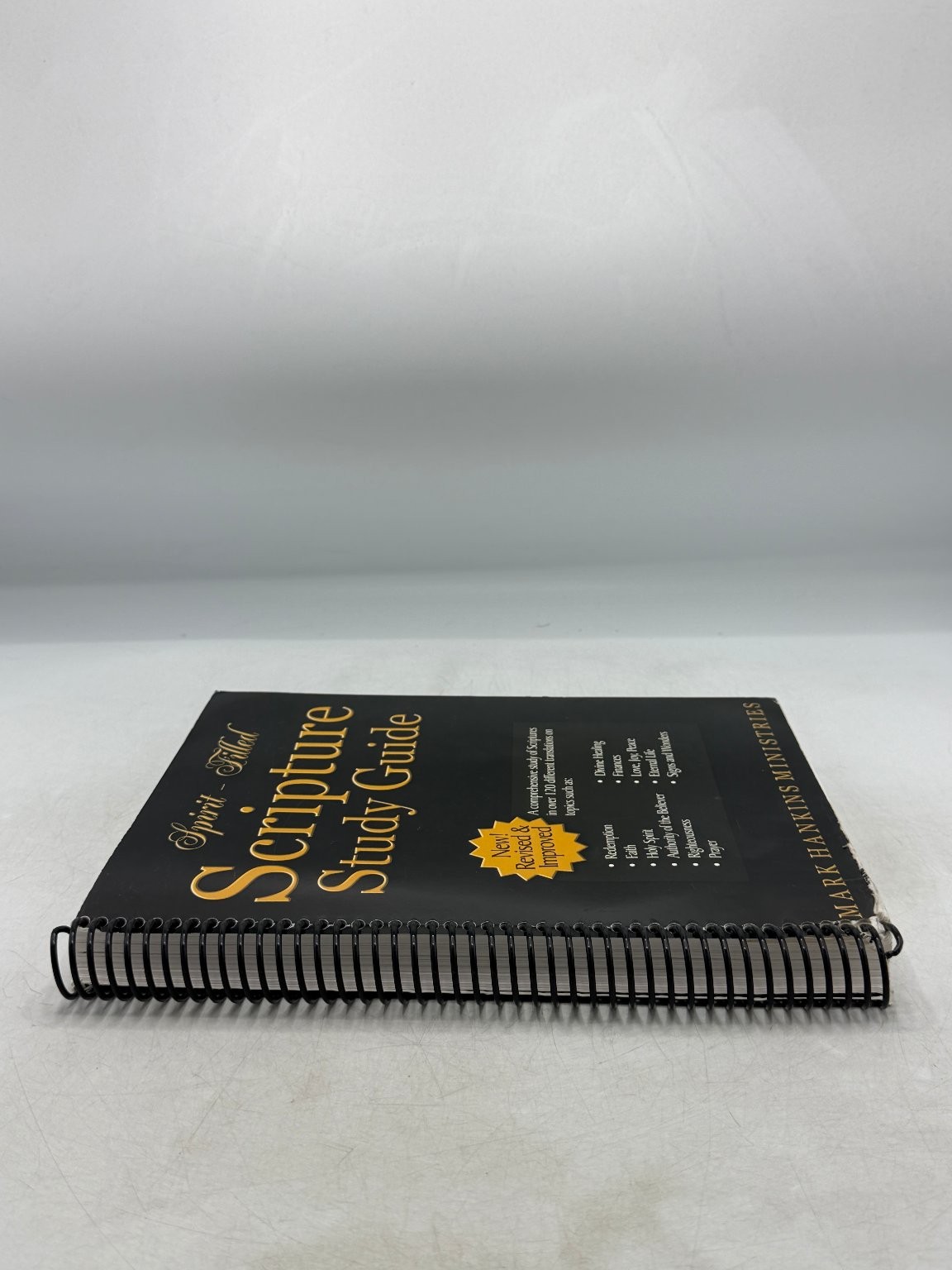 Spirit-Filled Scripture Study Guide Mark Hankins 1999 Revised Spiral-bound