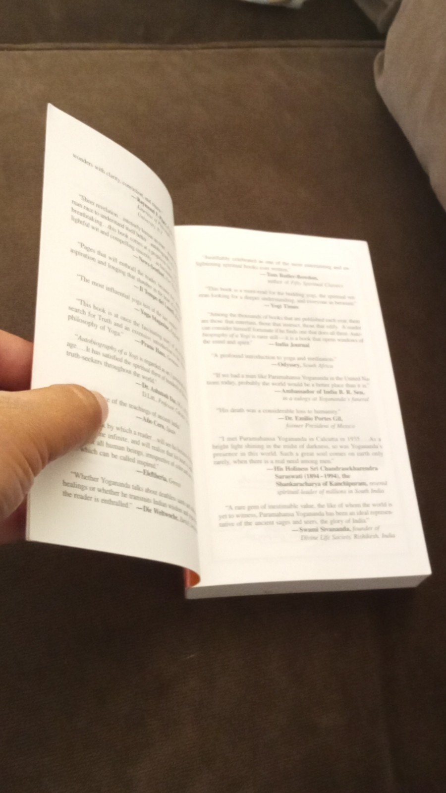 Autobiography of a Yogi by Paramahansa Yogananda Trade PB Self-Realization 1993…