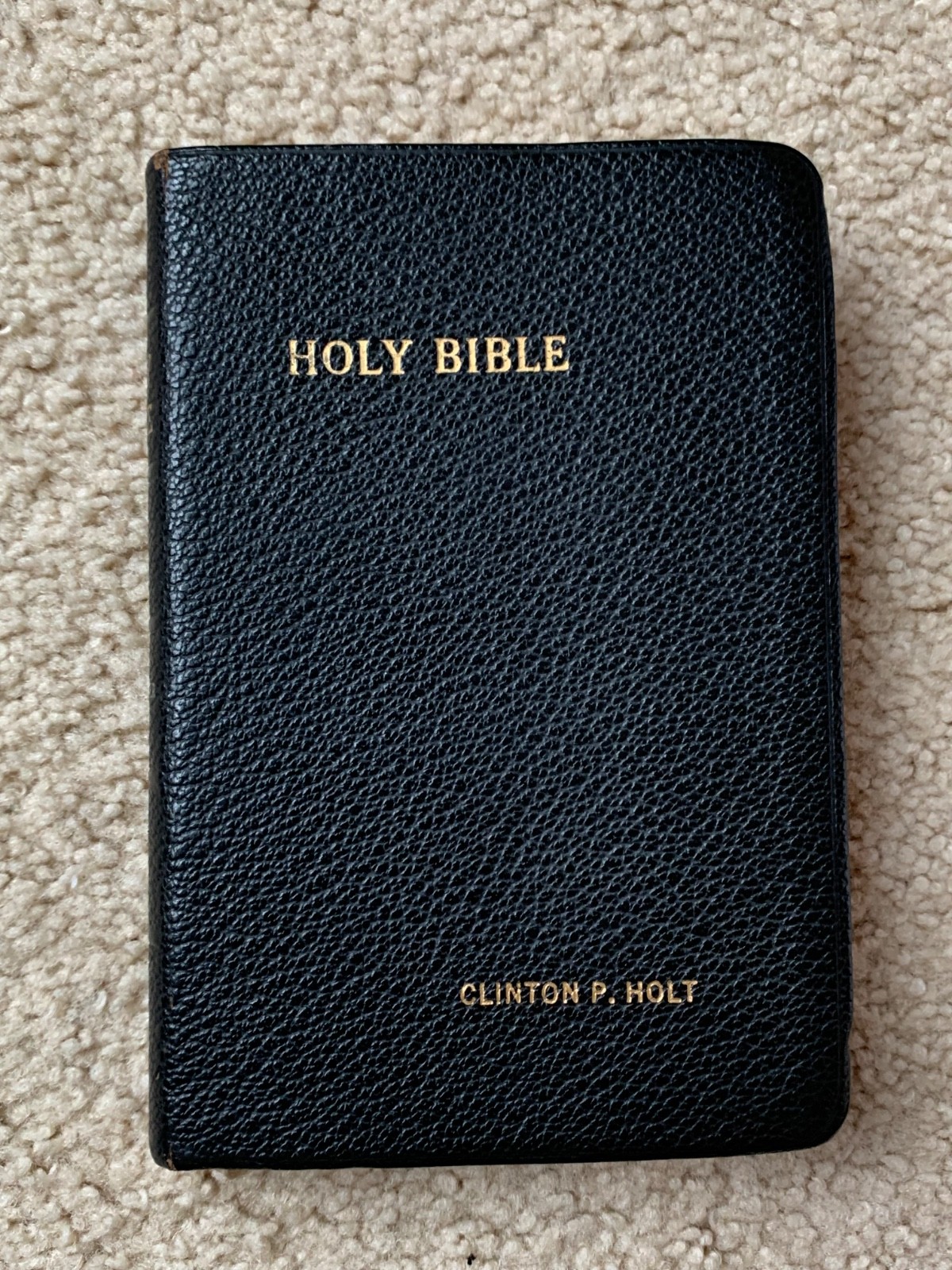 Bible world publishing company compact red letter 1950s 652 361 Morocco
