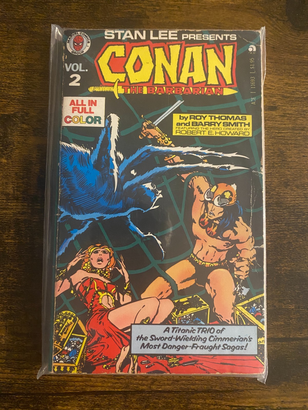 Conan The Barbarian Vol. 2 – Roy Thomas/Barry Smith – Marvel Paperback