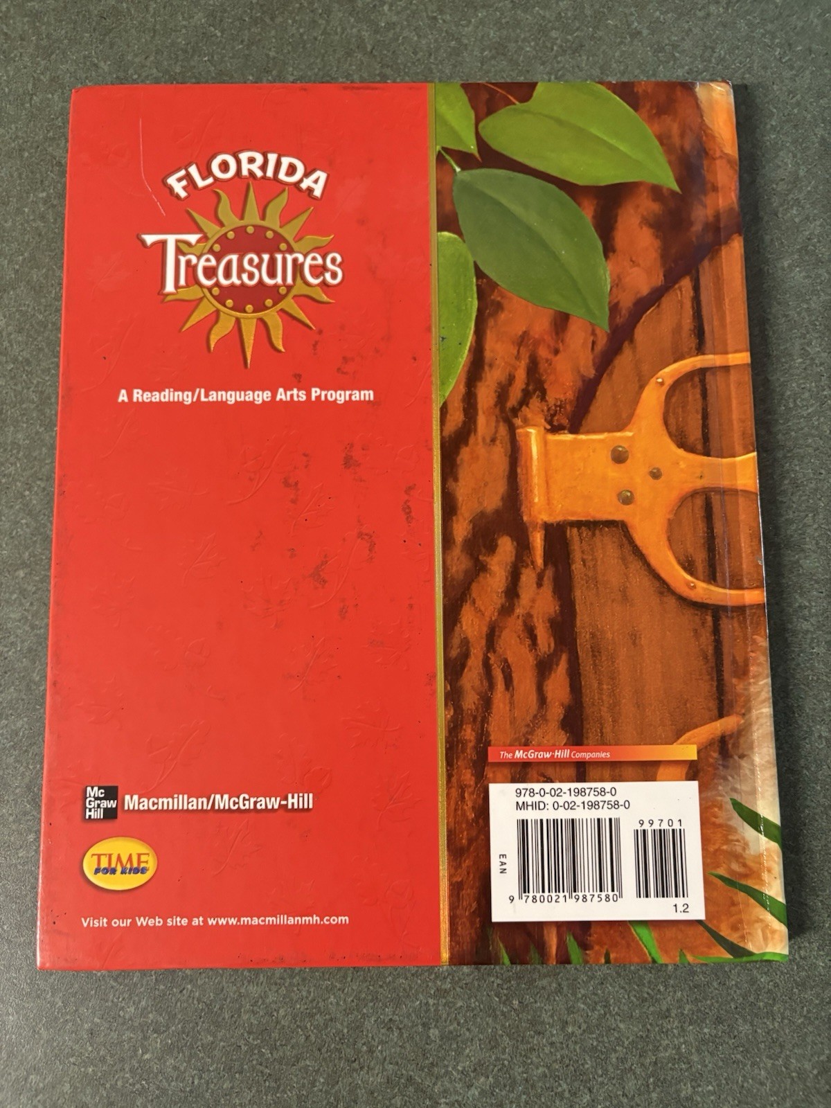 Florida Treasures Books 1.1 1.2 1.3 1.4 1.5 Hardcover Macmillan McGraw-Hill Lot