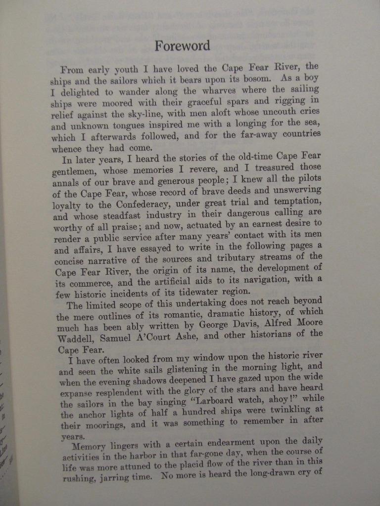CHRONICLES OF THE CAPE FEAR RIVER – 1660-1916 – CIVIL WAR & BLOCKADE RUNNING NEW