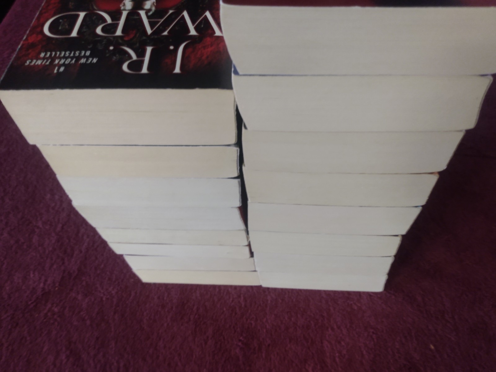 17 J R WARD NOVELS BLACK DAGGER BROTHERHOOD 1-8 + 4 MORE + GUIDE +4 GOOD-VG CON