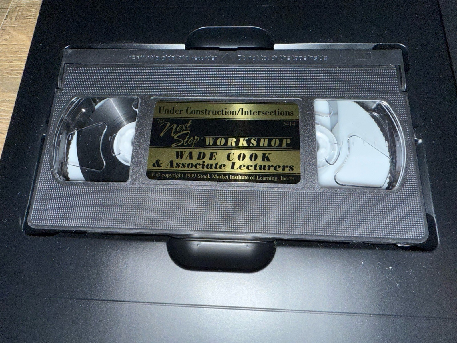 The Next Step Wall Street Investing Workshop 5 VHS Tapes Workbooks By Wade Cook