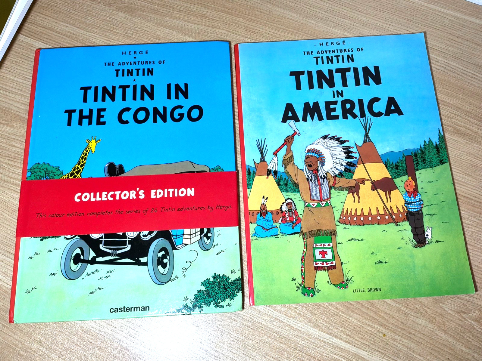 The Adventures of Tintin Complete Collection 24-Book Set English Ed. Paperback