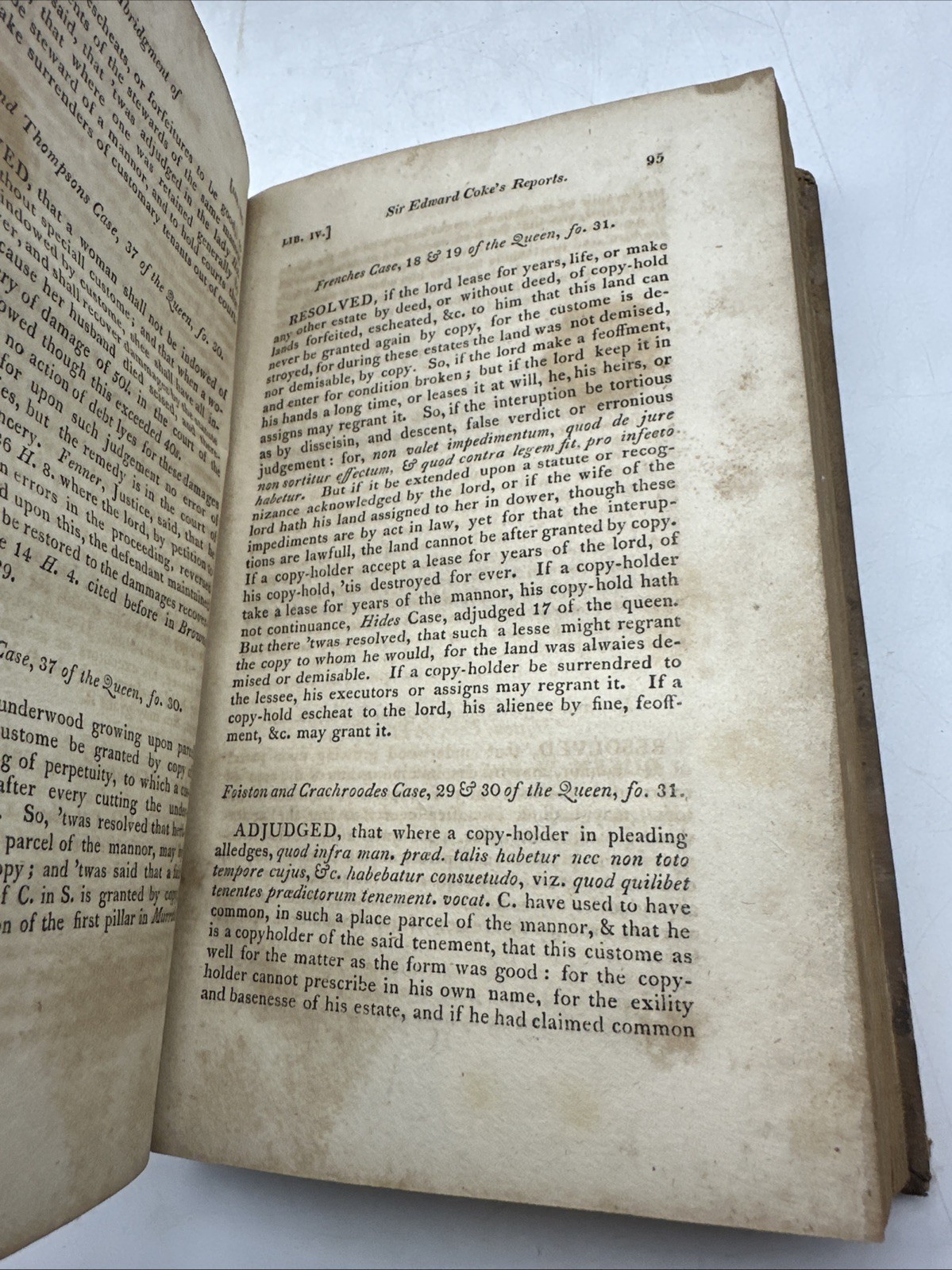 Exact Abridgement Eleven Books Reports Learned Coke Law England (33-10)