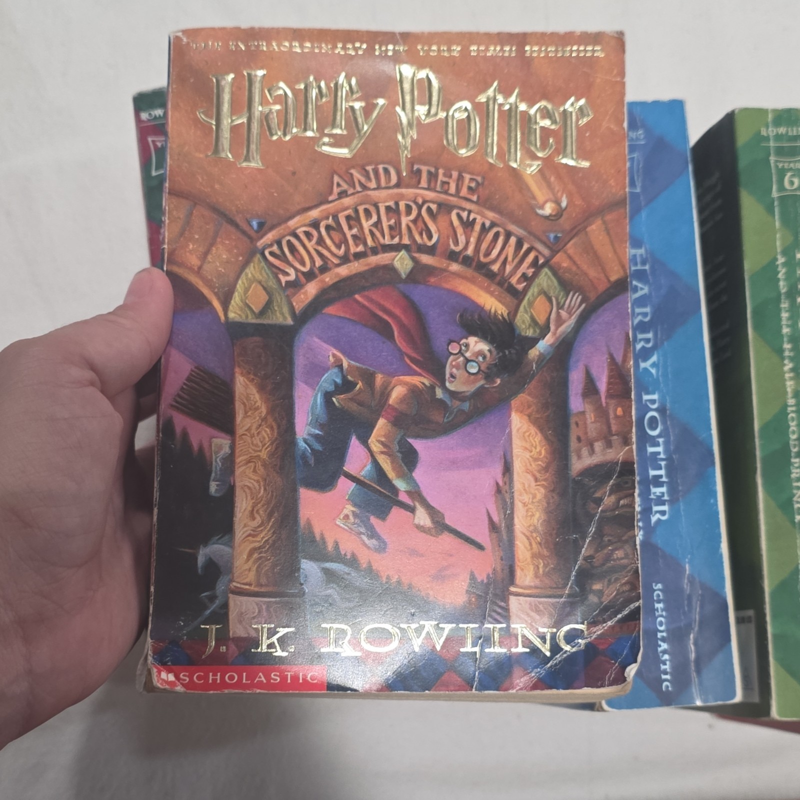 Harry Potter Paperback Boxset by J.K. Rowling – Scholastic, Fantasy, English