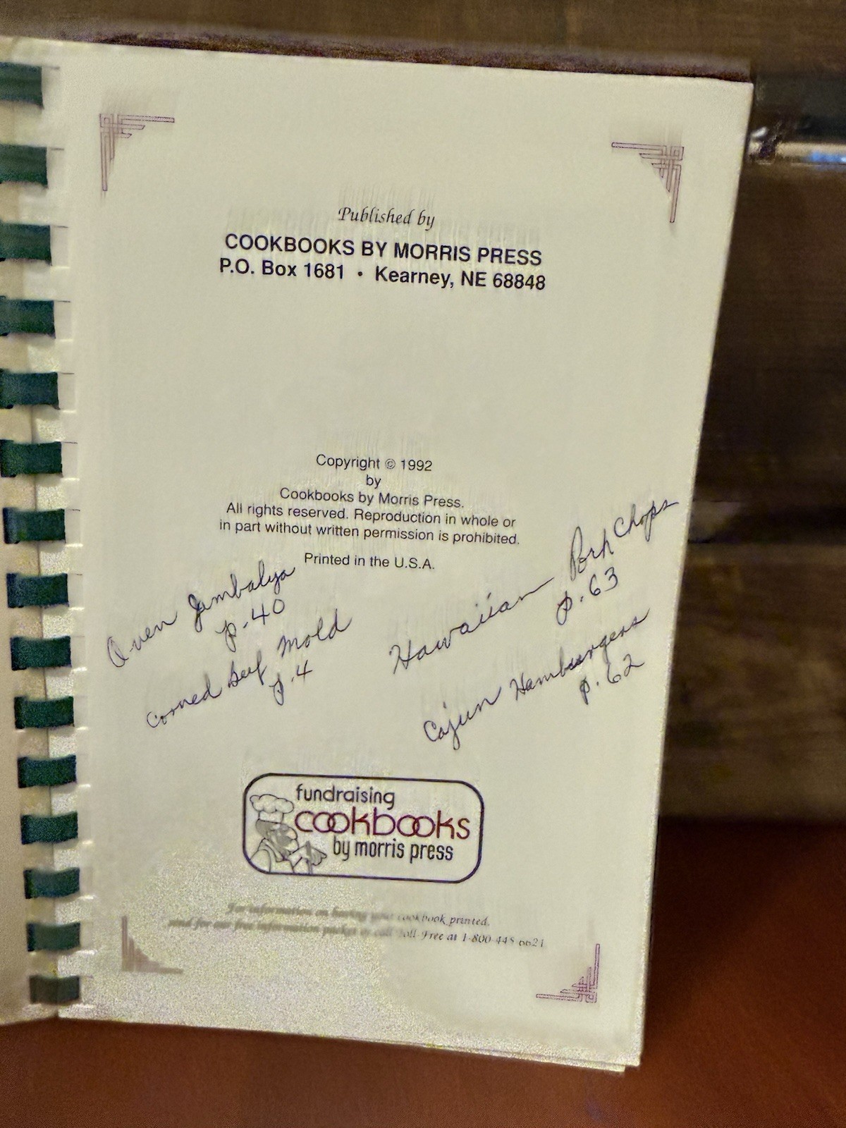 Louisiana Church Cookbook Stateline Missionary Baptist Church