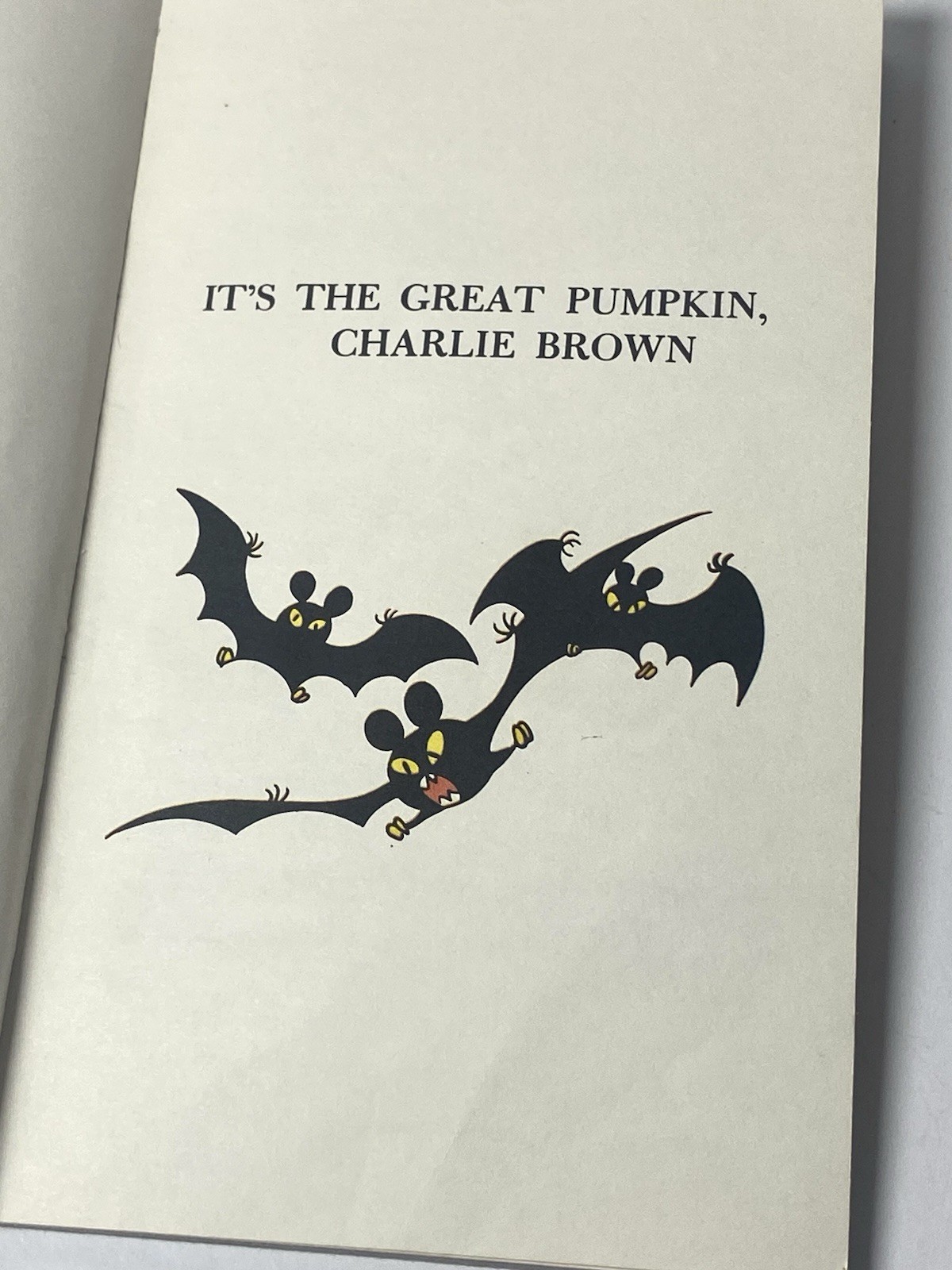 It’s The Great Pumpkin Charlie Brown Schulz 1968 Peanuts Snoopy 1st Signet Ed.