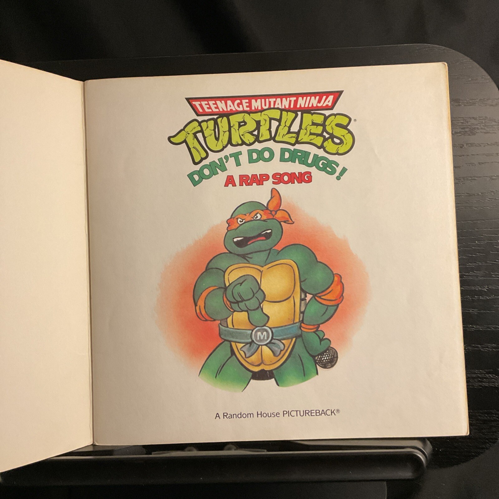 Teenage Mutant Ninja Turtles Don’t Do Drugs by Bobbi Katz 1991 1st Ed. VTG PB