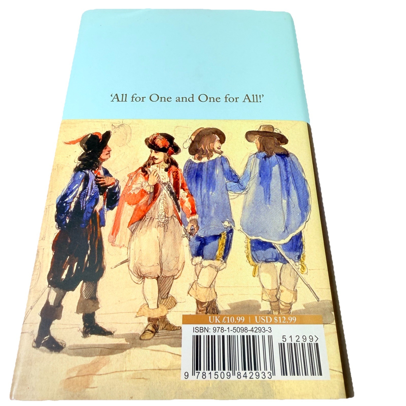 Three Musketeers by Alexandre Dumas Macmillan Collector’s Library Ed HCDJ NICE!