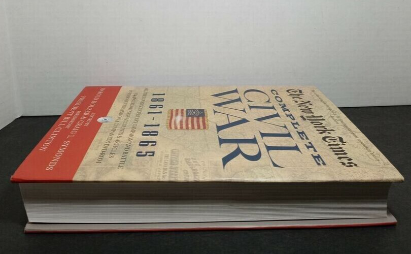 The New York Times Complete Civil War 1861-1865 with DVD. Large 510 pages!