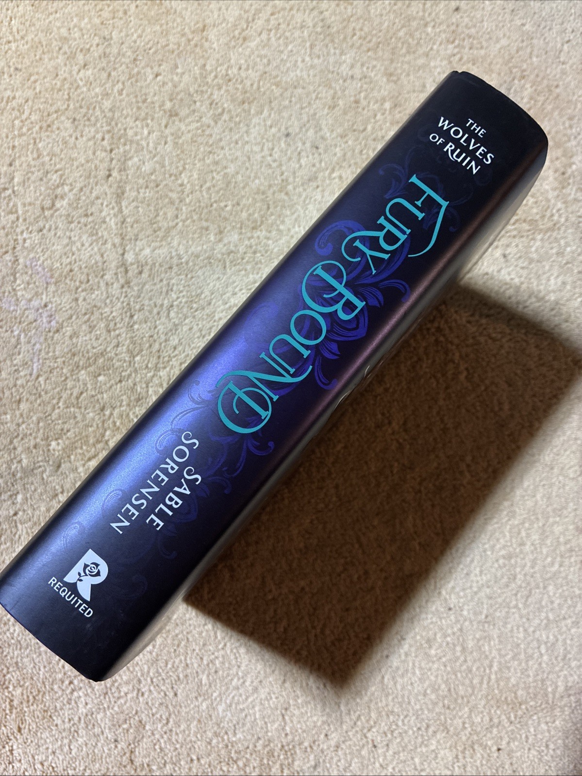 Fury Bound by Sable Sorensen 1st Edition (Target Exclusive Edition) Sprayed Edge