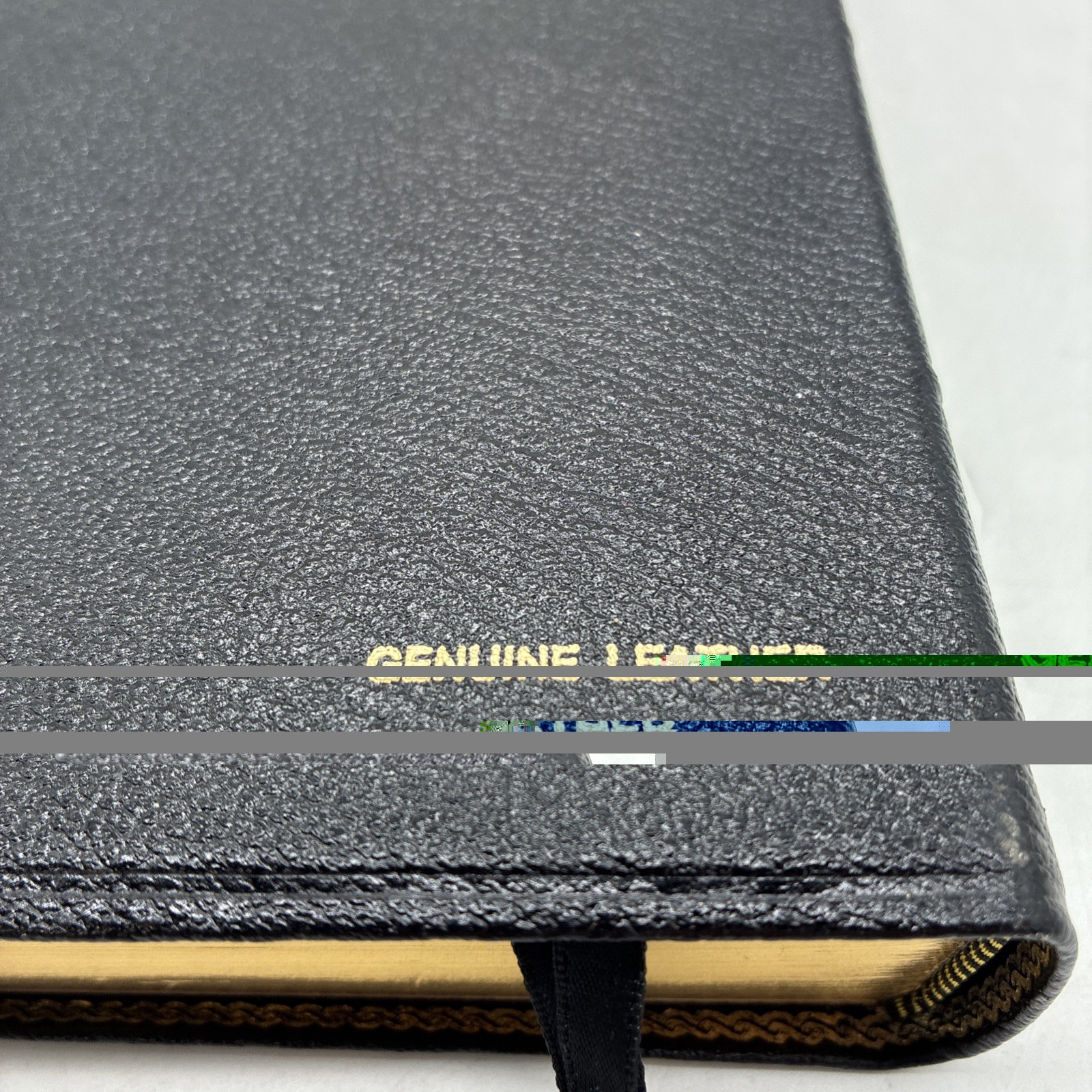 Rare! Nelson 1990 The Wesley Bible NKJV Personal Study Bible Genuine Leather 986