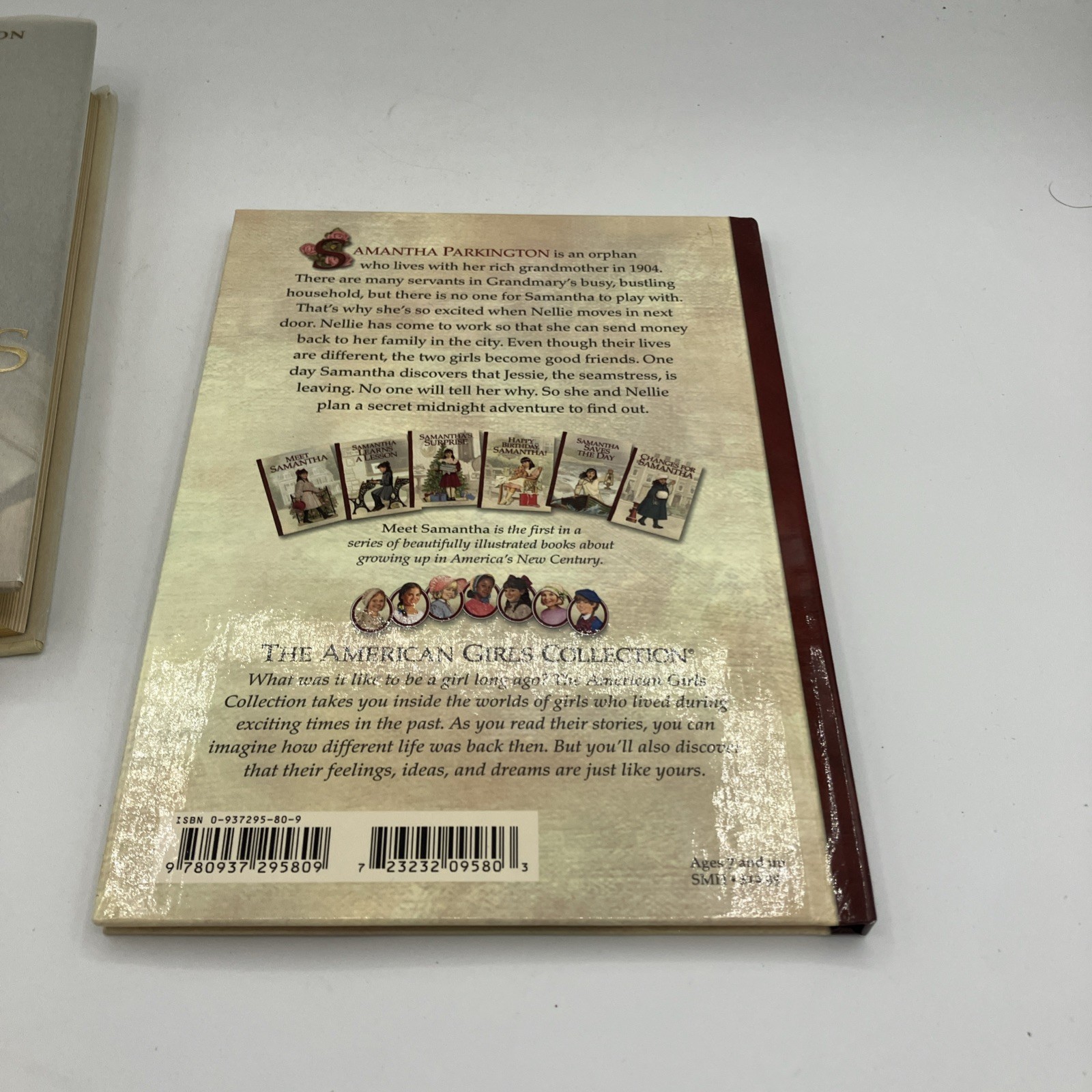 Samantha’s Story Collection by American Girl 2001 dust jacket + Meet Samantha