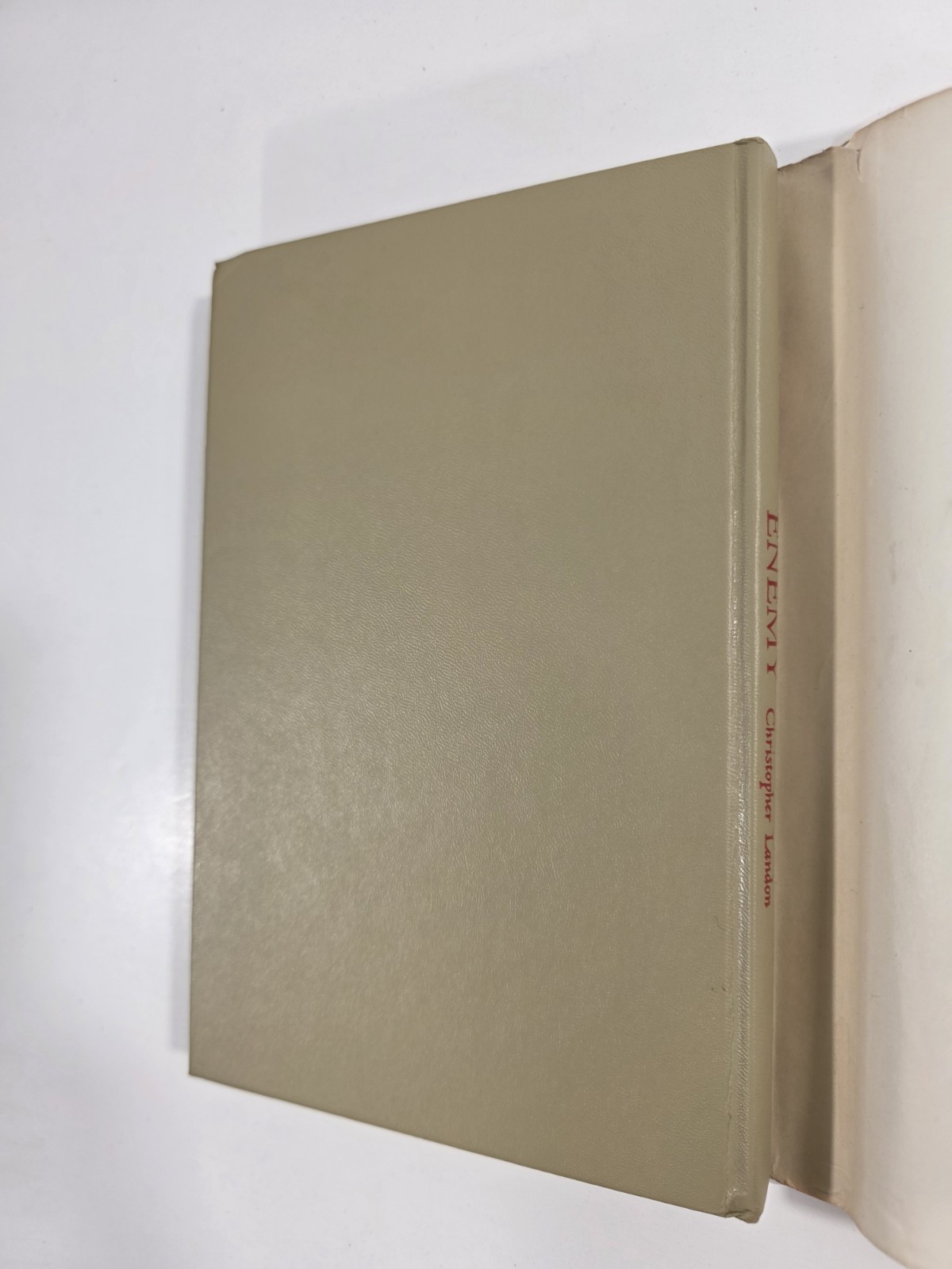 Unseen Enemy Christopher Landon 1957 Book Club Edition Ellen Raskin Doubleday