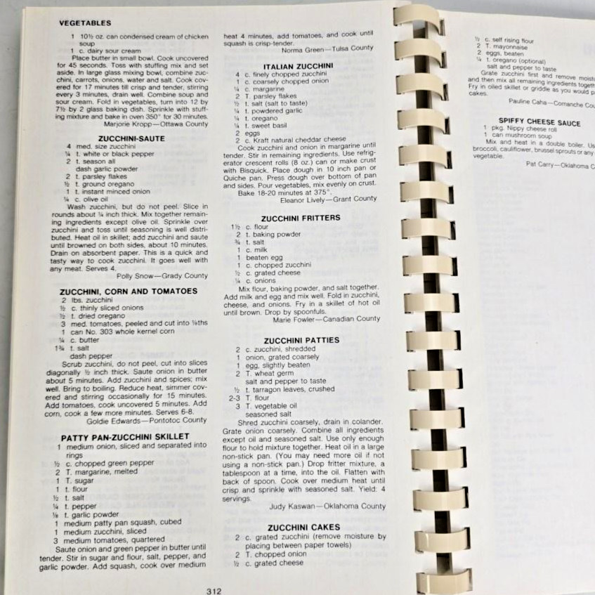 Oklahoma Extension Homemakers Golden Anniversary Cookbook 1935 To 1985 Recipes