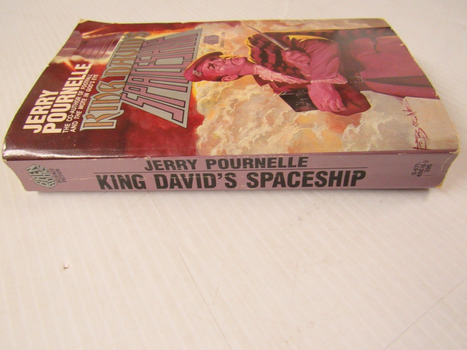 King David’s Spaceship Jerry Pournelle Baen Books First Printing 1987