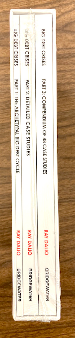 PRINCIPLES FOR NAVIGATING BIG DEBT CRISES by DALIO 1st ED 2018 NEW IN SHRINKWRAP