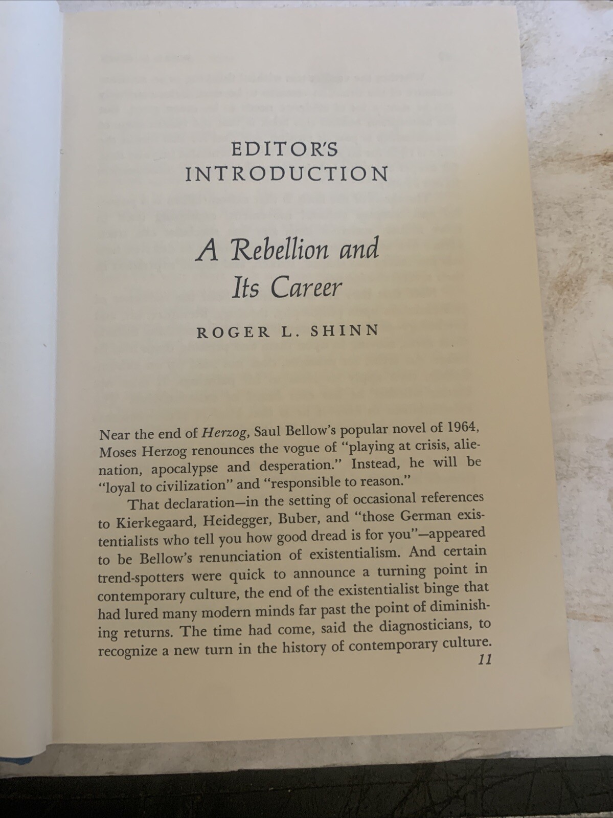 Restless Adventure Edited By Roger L. Shinn 1968 Hardcover