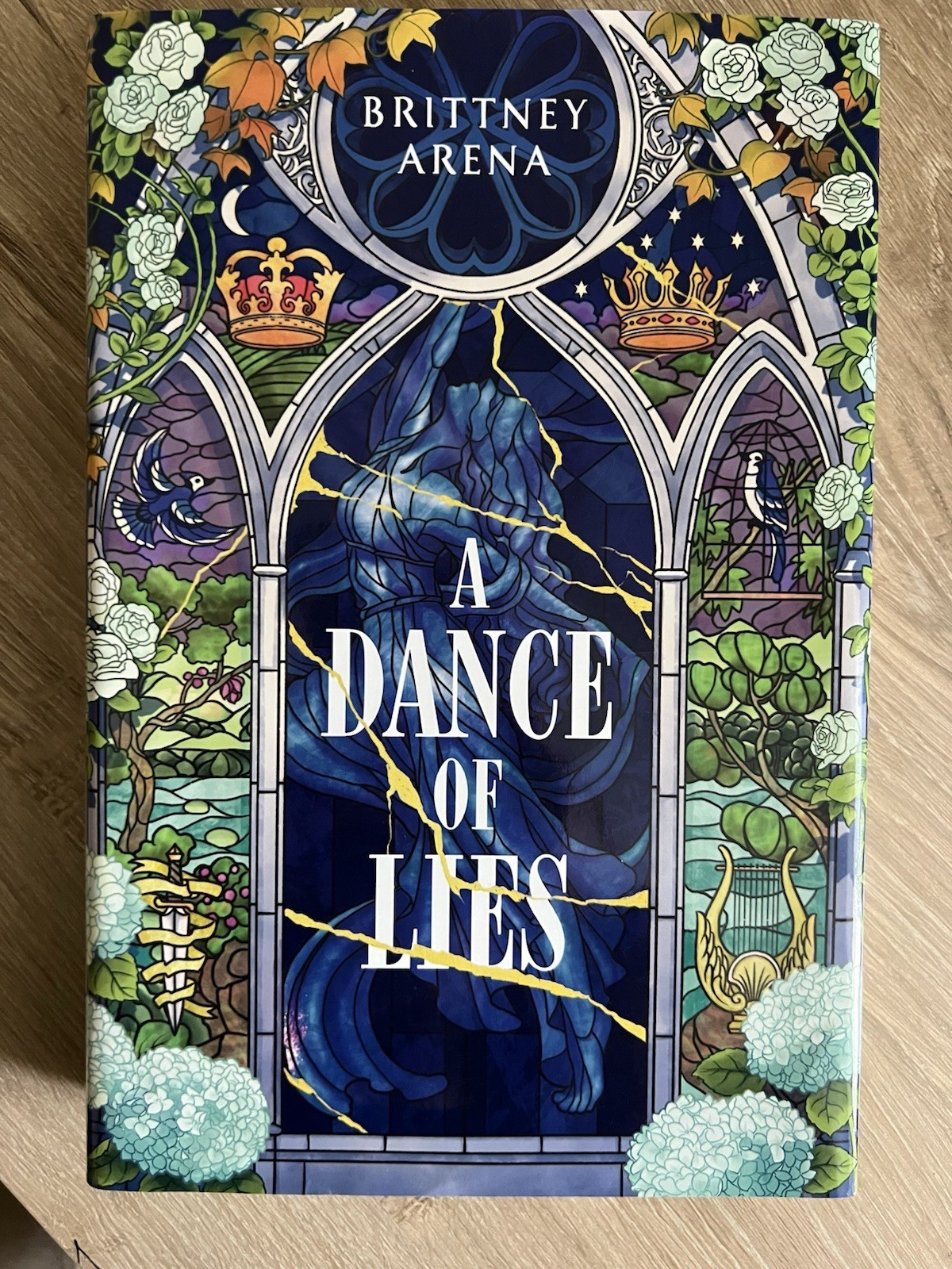 A Dance of Lies Brittney Arena 1st Printing First US Edition Hardcover Del Rey