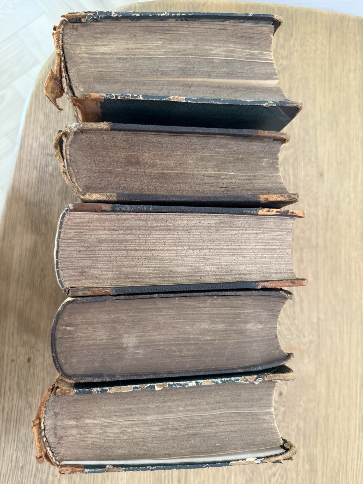 Rare Antique Harper’s New Monthly Magazine Bound Volumes (5 Books) –19th Century