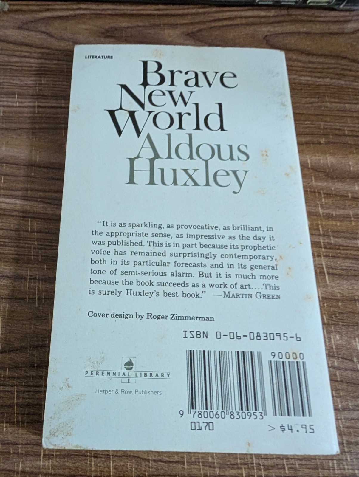 Aldous Huxley – Brave New World 1969