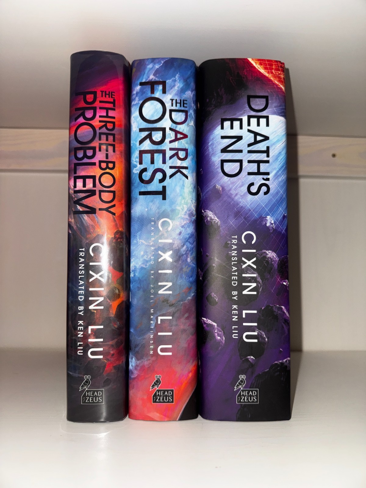 SIGNED The Broken Binding Three Body Problem/Remembrance Of Earth’s Past Trilogy