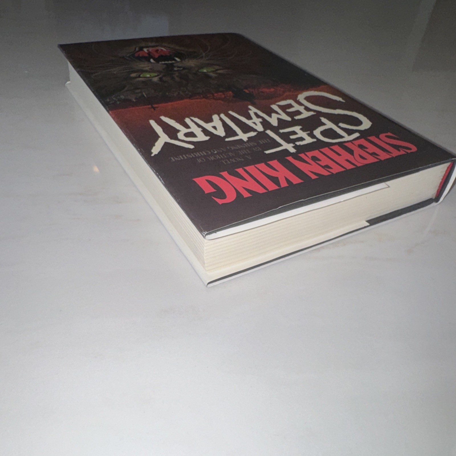 Stephen King Pet Sematary 1983 Hardcover Book Club Edition