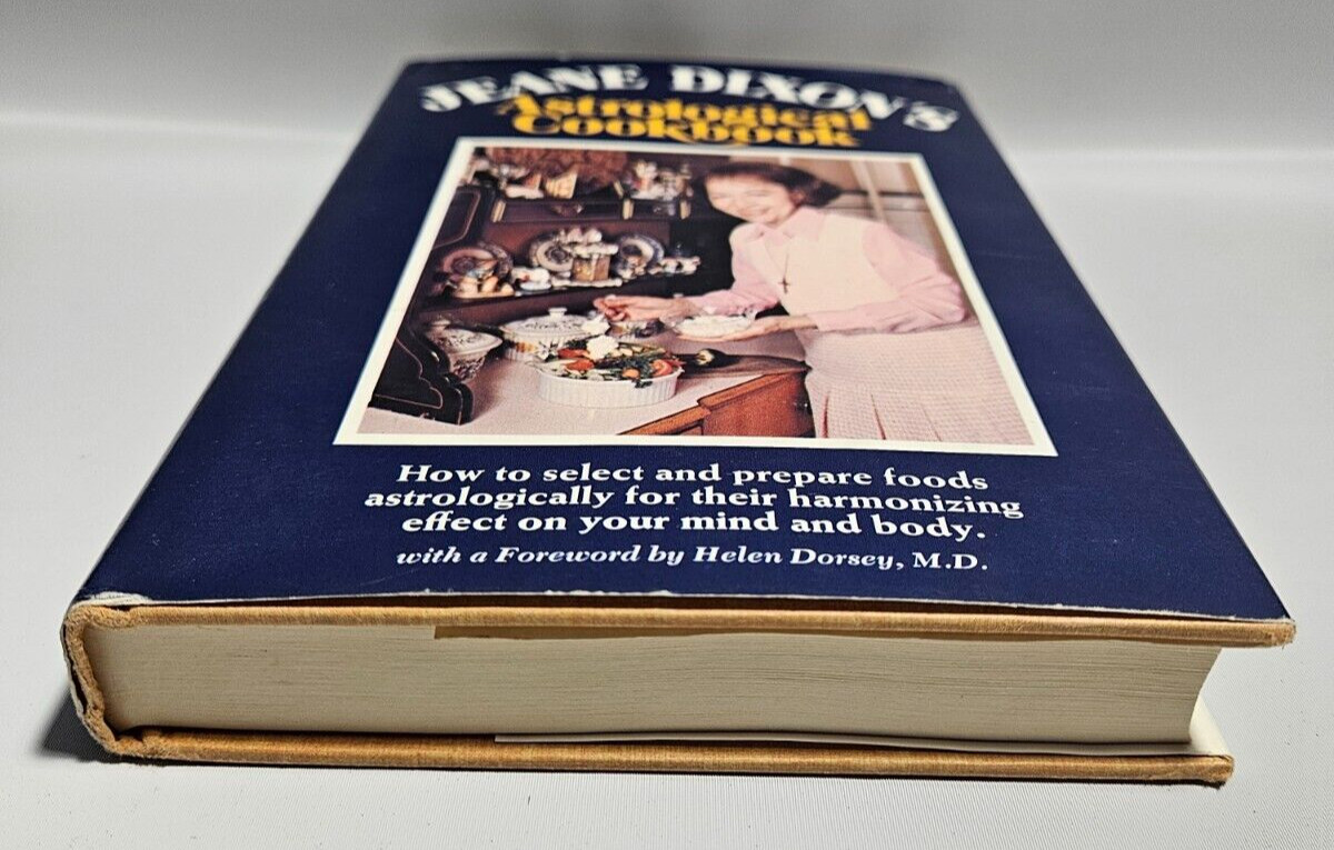 Jeane Dixon’s Astrological Cookbook by Jeane Dixon, 1976 First Edition