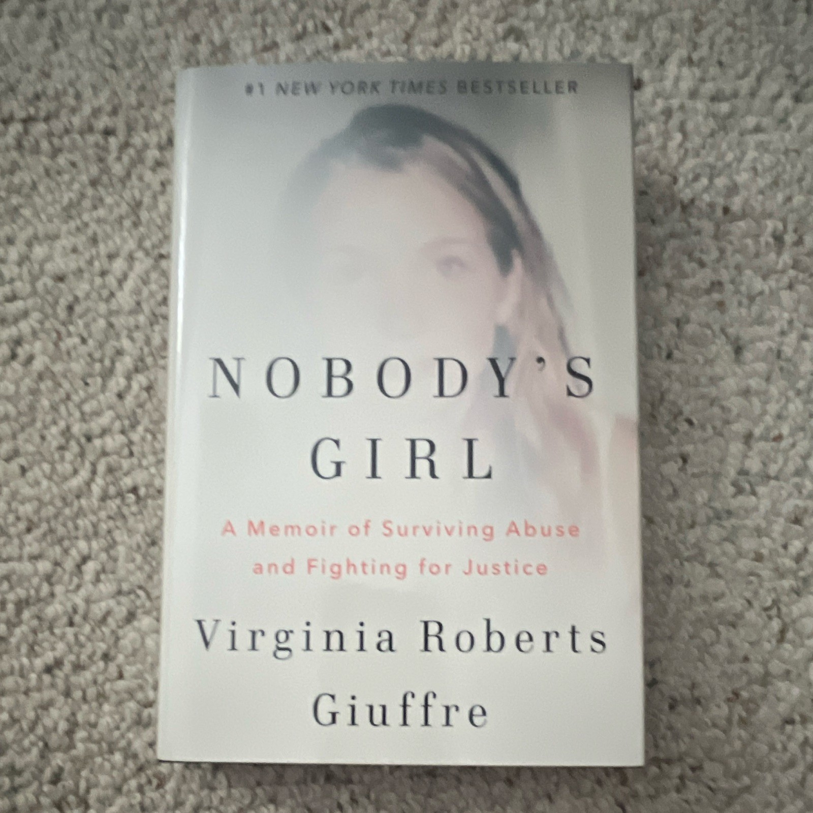 Virginia Roberts Giuffre Nobody’s Girl Hardcover Memoir 2025 Knopf Doubleday