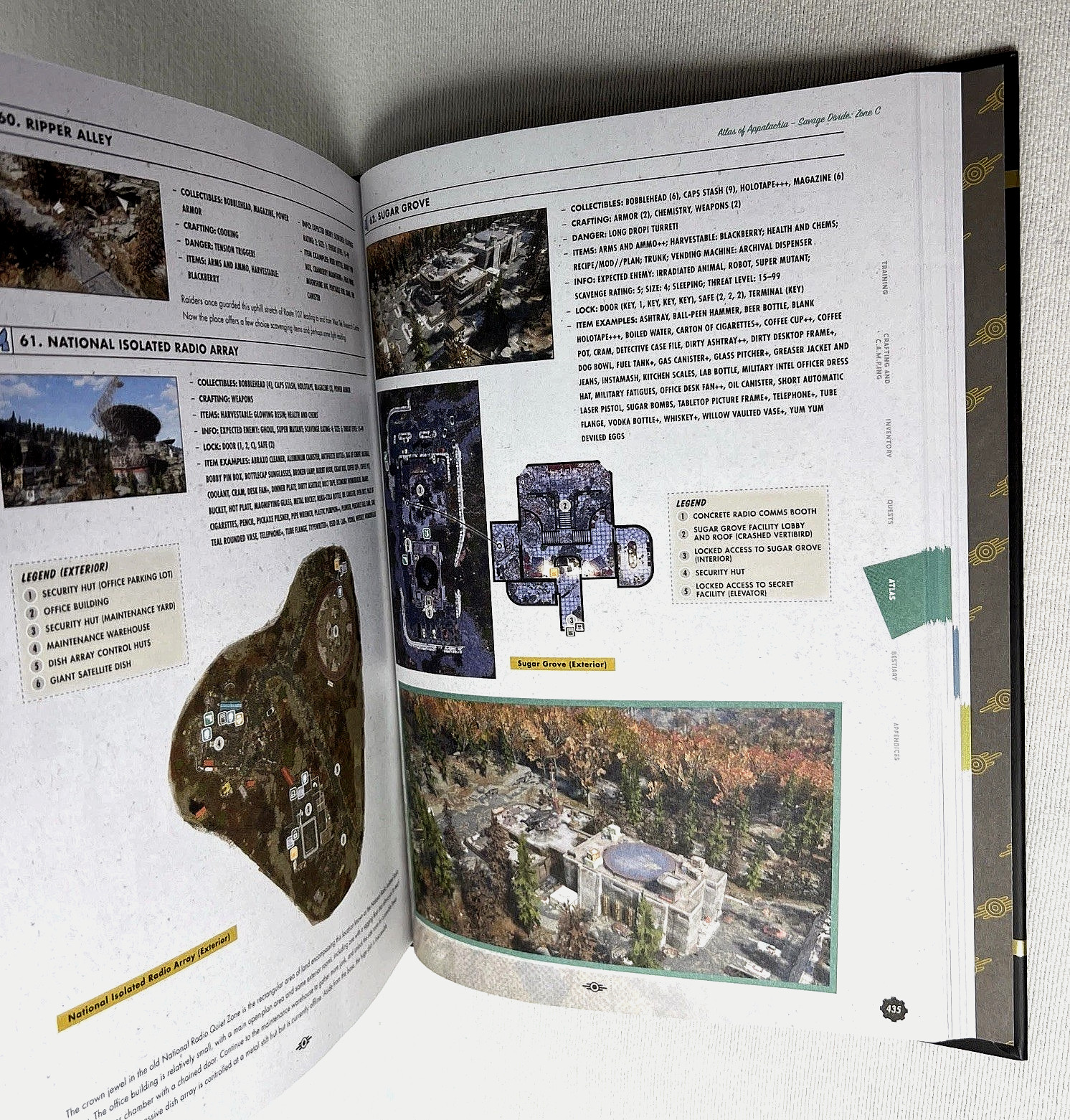 Fallout 76: Official Collector’s Edition Guide by Garitt Rocha &… WV Poster Map