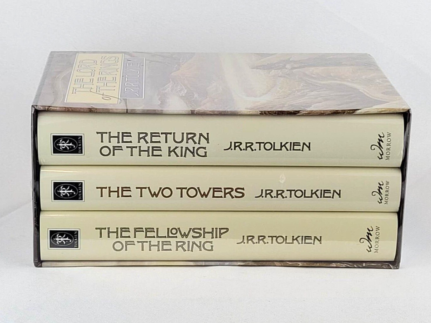 THE LORD OF THE RINGS TRILOGY J.R.R. Tolkien Cloth Hardcover Box Set NEW SEALED