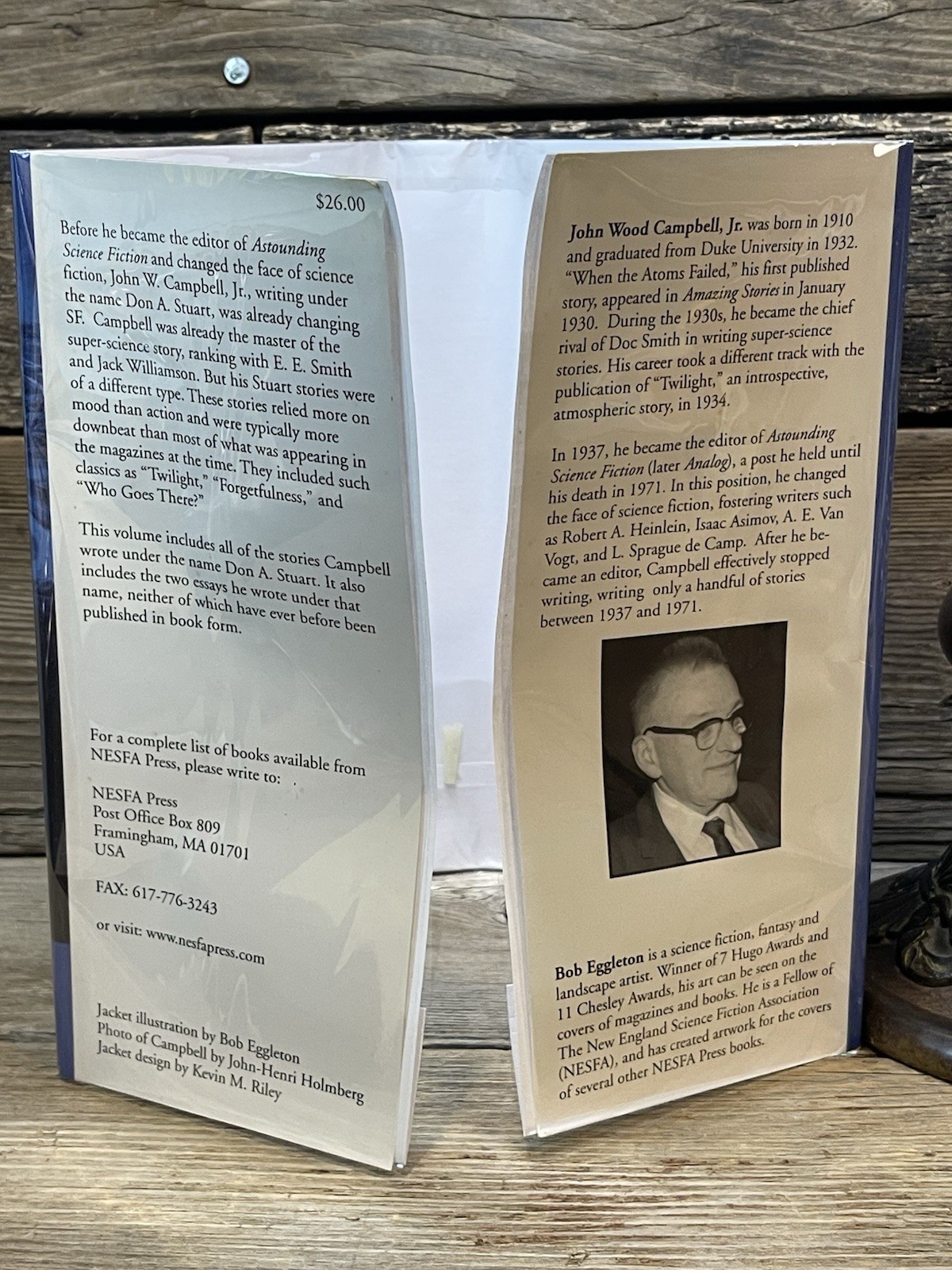 A New Dawn: The Complete Don A Stuart Stories 🔥 NESFA HC New Mylar EX-LIB