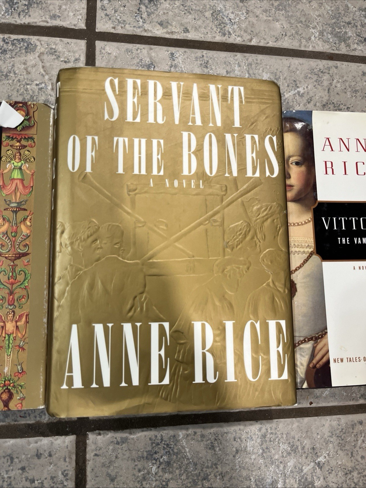 Lot Of 3 Anne Rice Hard Cover Books w/DJ – Vampire Ghosts Time Travel