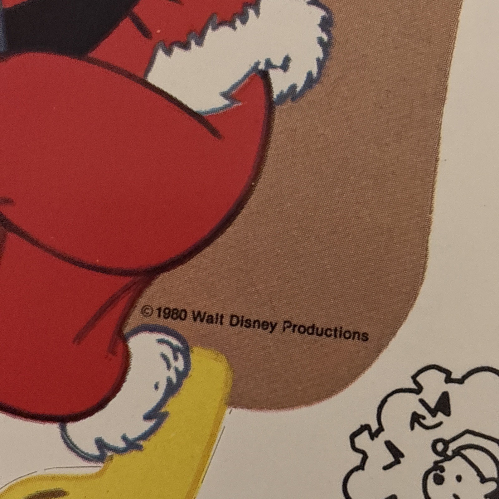 NEW Vintage Christmas Winnie The Pooh Decorate A Tree Press Out Ornaments 1980