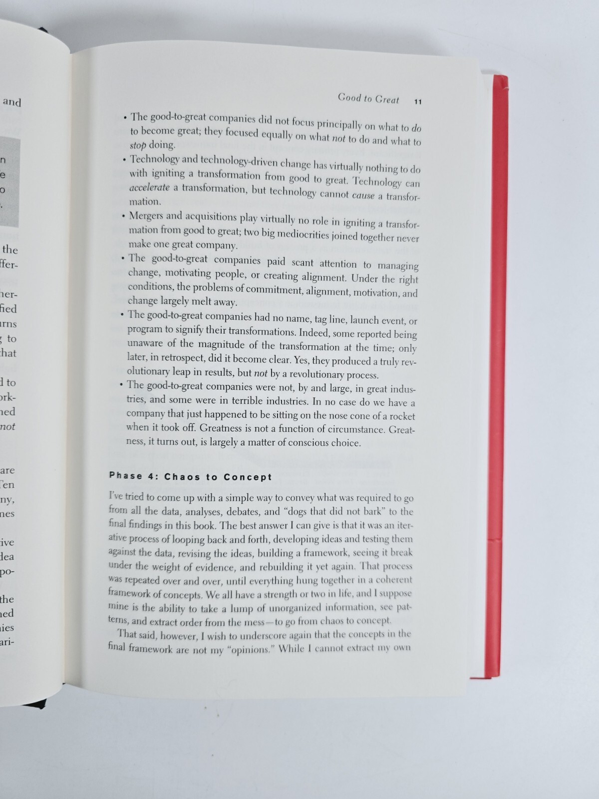GOOD TO GREAT – Jim Collins – Hardcover Book #1 Bestseller – 1 st Edition-