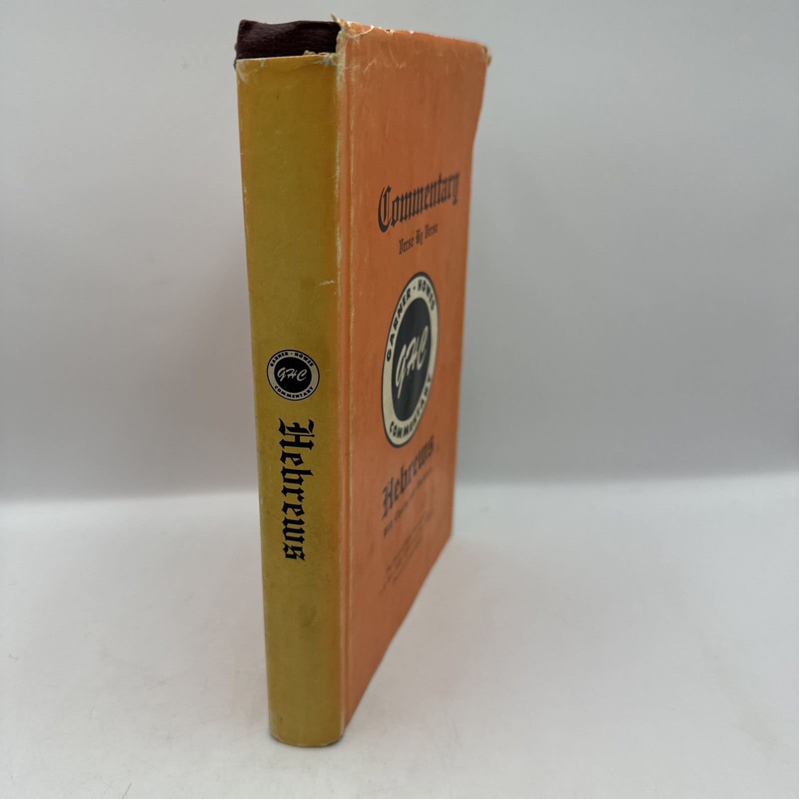 Commentary Verse By Verse HEBREWS Garner-Howes Bible Charts & Outlines HB DJ