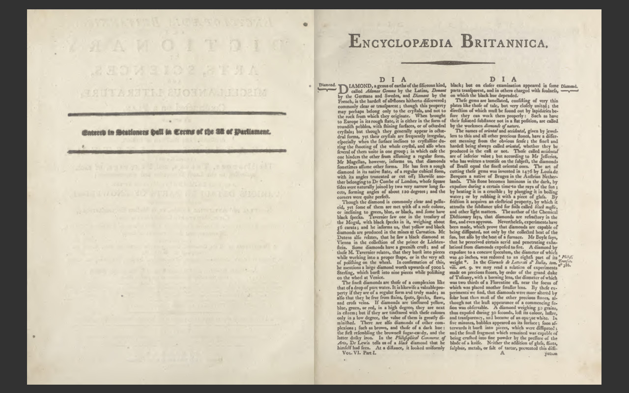 ENCYCLOPEDIA BRITANNICA, 1797 3rd Edition, all 18 Volumes, PDF E-book on DVD