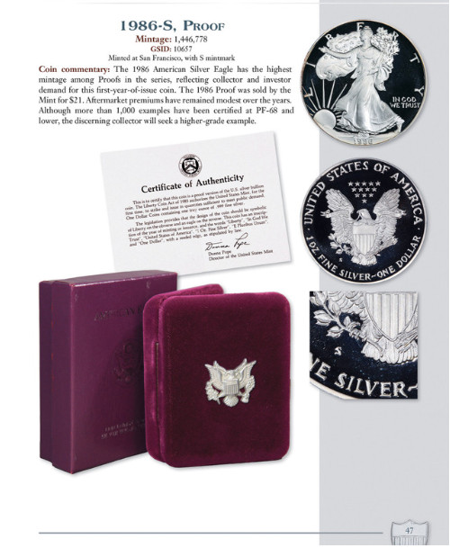 NEW – American Silver Eagles: 6×9 Hardcover 5th Edition