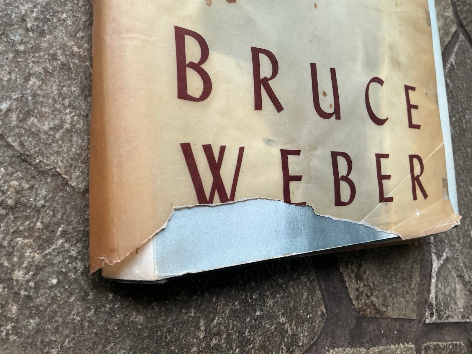 Alfred A. Knopf Bruce Weber by Bruce Weber HC Dust Jacket 1989
